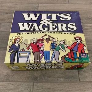 Wits & Wages Vintage Board Game 100% Complete